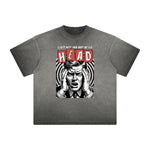 Thick Faded Abstract Graphic T-Shirt