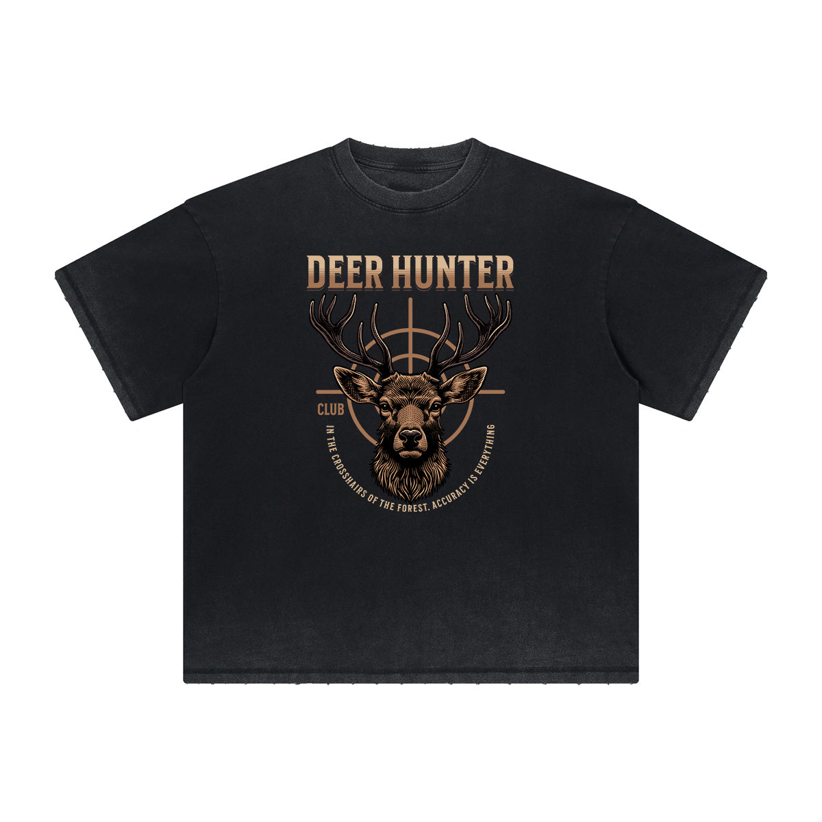 Vintage Frayed Abstract Graphic Tee