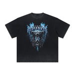 Vintage Frayed Abstract Graphic Tee