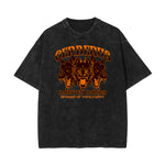 Stone Wash Guardian Graphic T Shirt