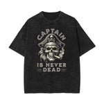 Stone Wash Guardian Graphic T Shirt