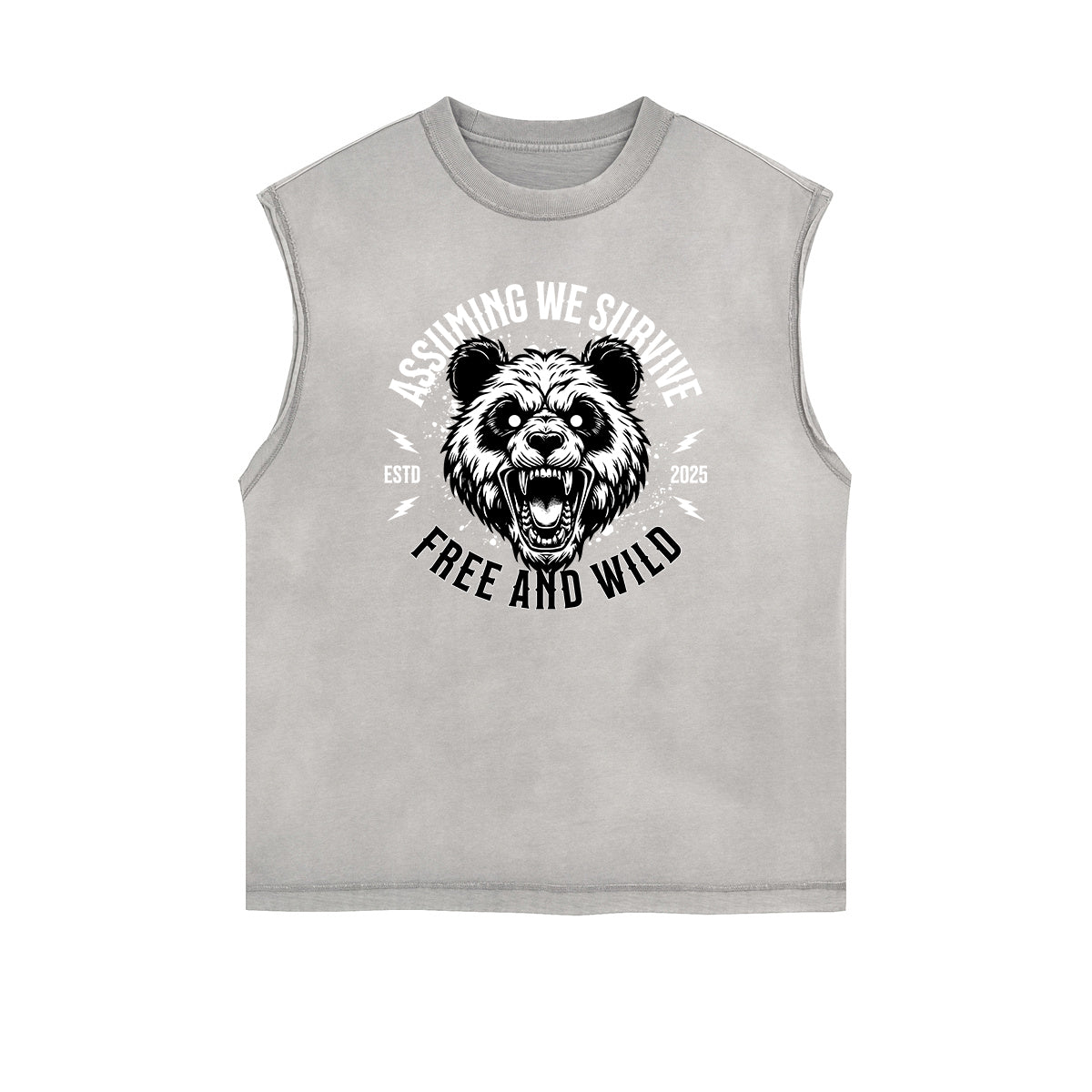 Frayed Edge Guardian Graphic Tank Top