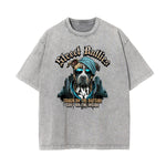 Washed Guardian Graphic Cotton Tee