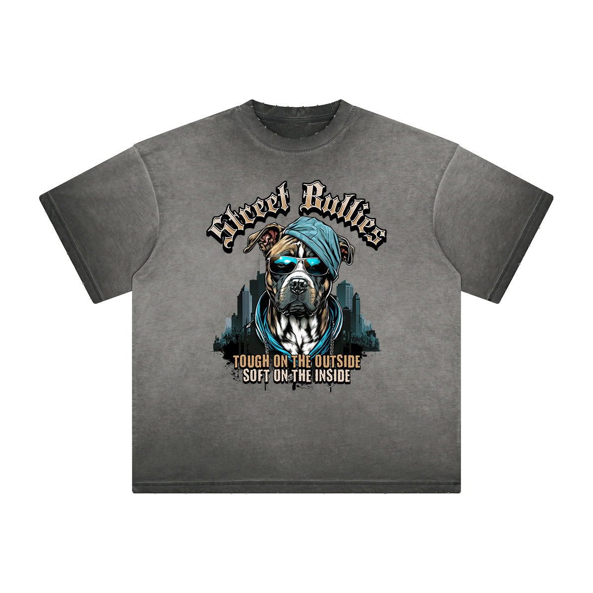 Thick Faded Guardian Graphic T Shirt