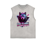 Frayed Edge Guardian Graphic Tank Top