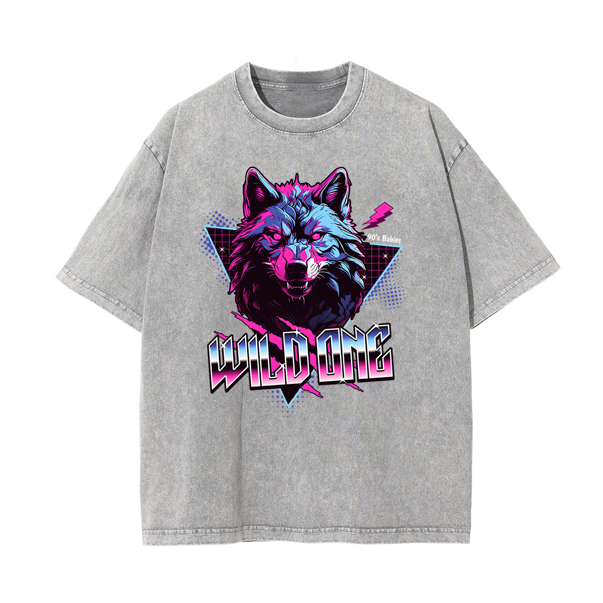 Washed Guardian Graphic Cotton Tee