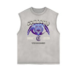 Frayed Edge Guardian Graphic Tank Top