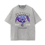 Washed Guardian Graphic Cotton Tee