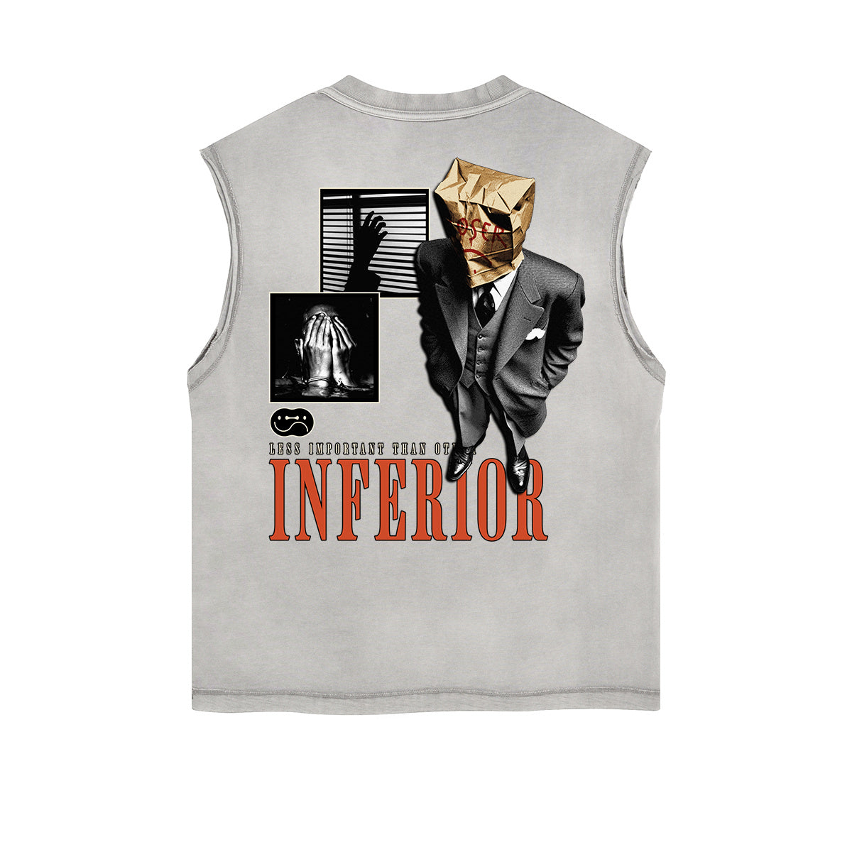 Frayed Edge Guardian Graphic Tank Top