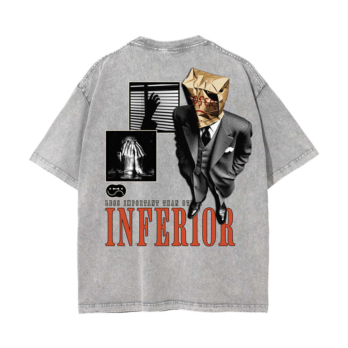 Washed Guardian Graphic Cotton Tee