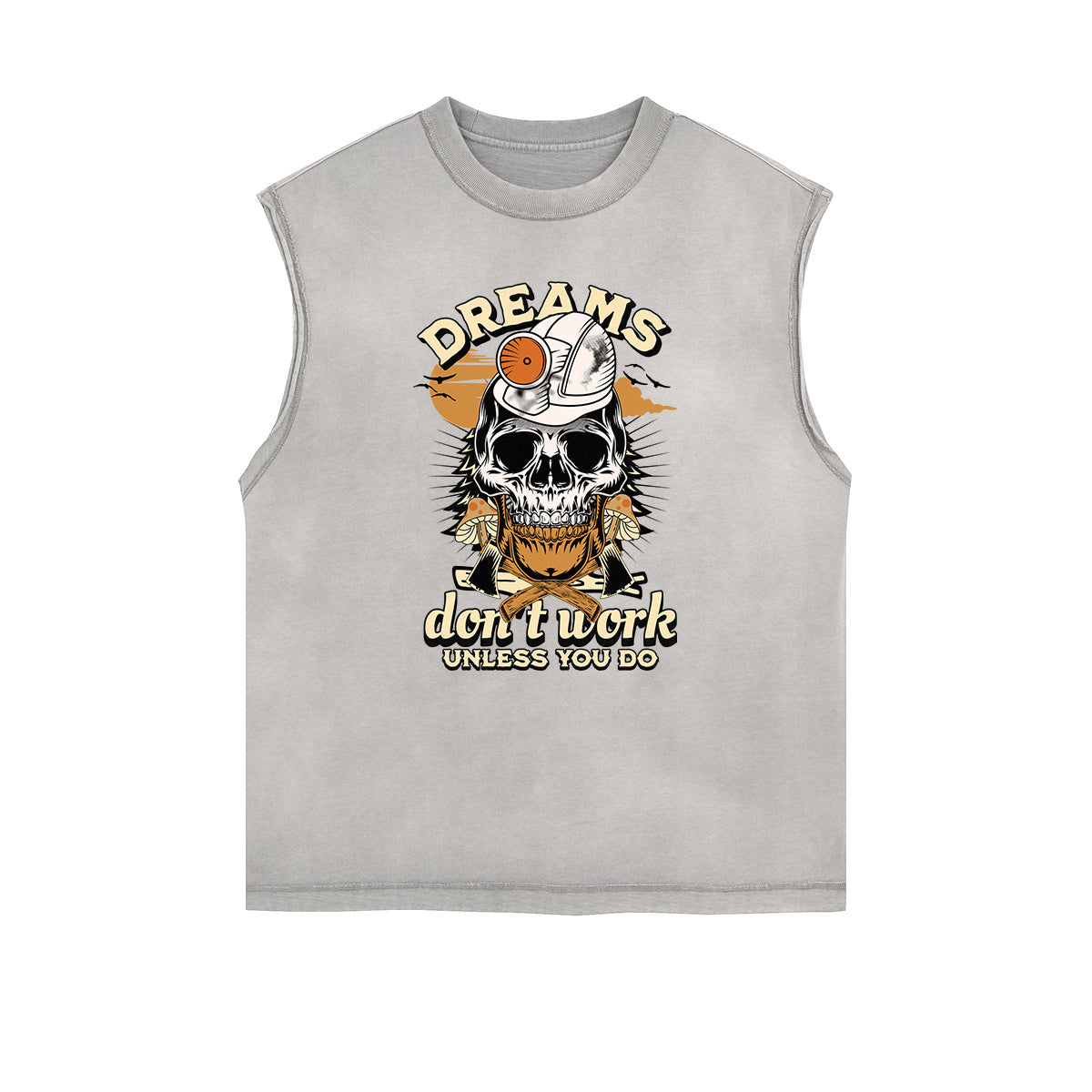 Frayed Edge Guardian Graphic Tank Top