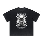 Vintage Frayed Guardian Pattern Tee