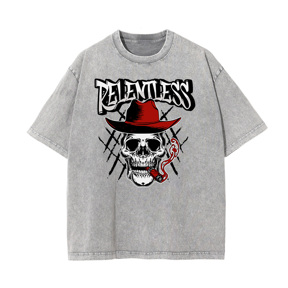 Washed Guardian Graphic Cotton Tee