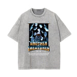 Washed Mask Graphic Cotton Tee