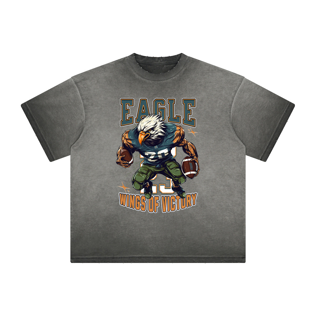 Vintage-Style Sports Graphic Tee