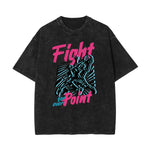 Washed Athletic Graphic Cotton Tee