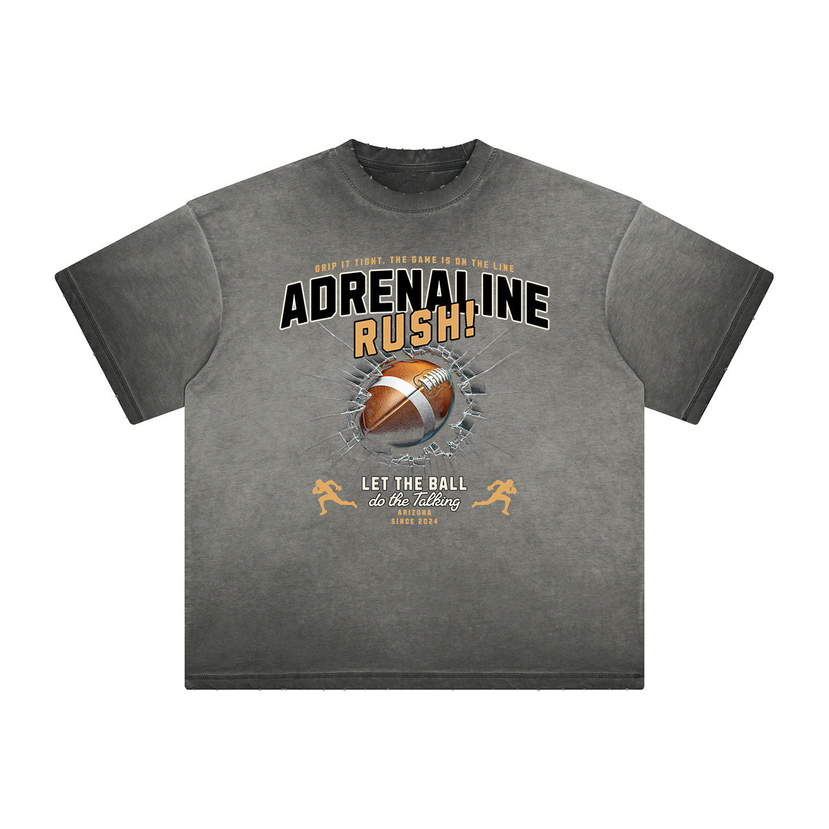 Vintage-Style Sports Graphic Tee