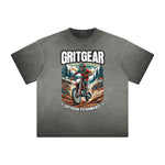 Vintage-Style Sports Graphic Tee
