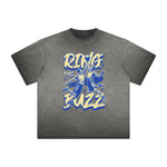 Vintage-Style Sports Graphic Tee