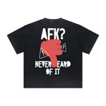 Heavy Fade Bold Typography T-Shirt