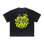 Heavy Fade Bold Typography T-Shirt