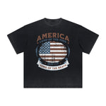 Heavy Fade Bold Typography T-Shirt