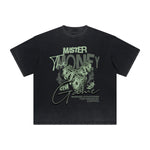 Heavy Fade Bold Typography T-Shirt