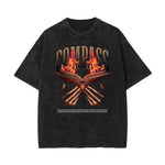 Stone-Washed Dark Aesthetic T-Shirt