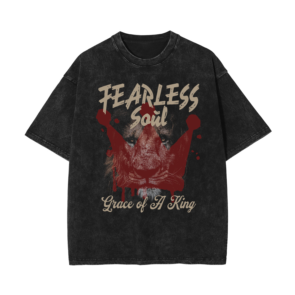 Stone-Washed Dark Aesthetic T-Shirt