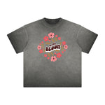Heavyweight Washed Flower Graphic Tee