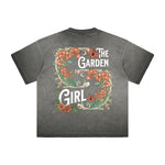 Heavyweight Washed Flower Graphic Tee