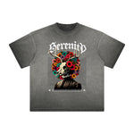 Heavyweight Washed Flower Graphic Tee