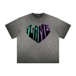Heavyweight Washed Flame Graphic Tee