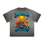 Heavyweight Washed Flame Graphic Tee