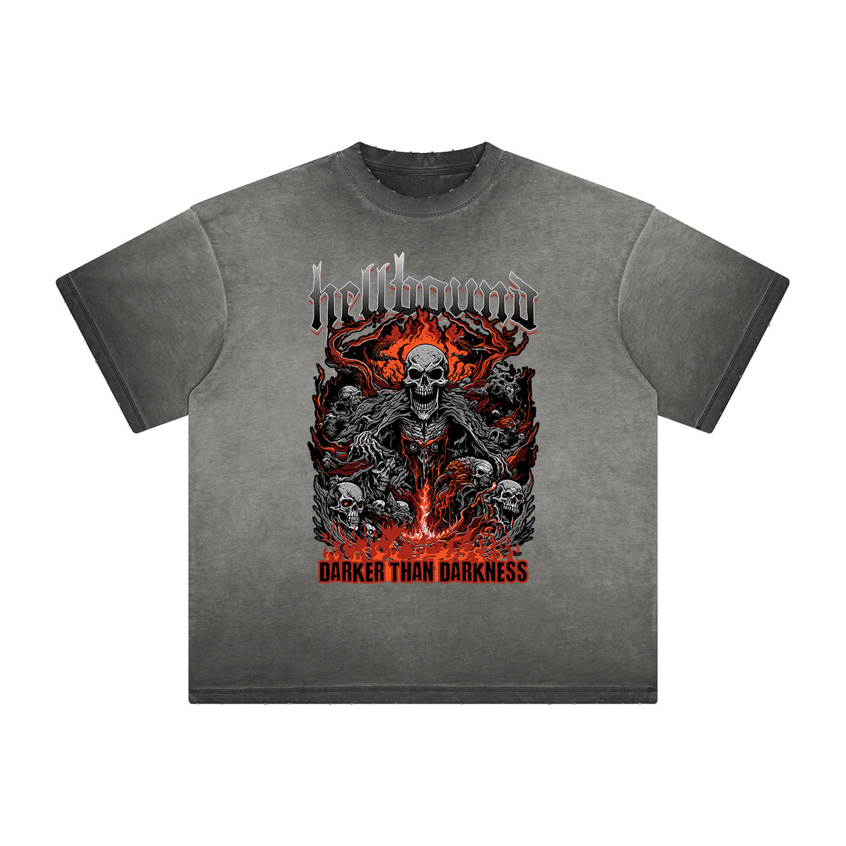 Heavyweight Washed Flame Graphic Tee