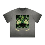 Heavyweight Washed Flame Graphic Tee