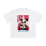 Lazy Tone Hip Hop Panda Streetwear Tshirt-INNBLAC Fashion Apparel