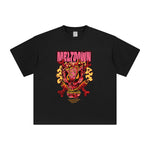 Meltdown Punk Skull Graphic Tee-INNBLAC Fashion Apparel