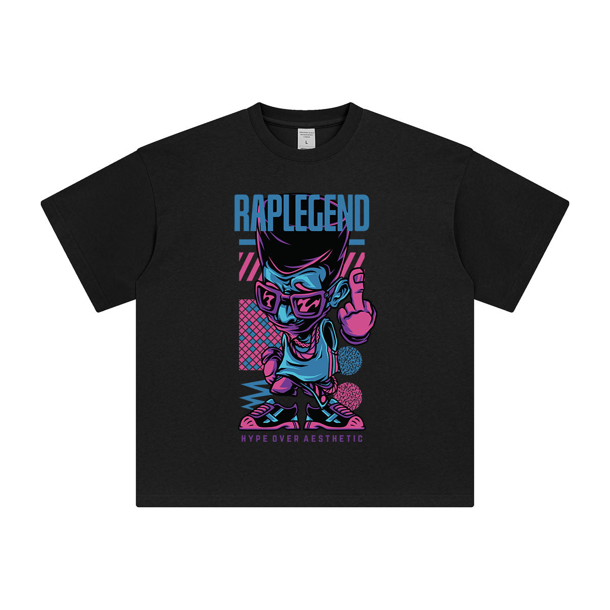 Rap Legend Hip Hop Streetwear T Shirt-INNBLAC Fashion Apparel