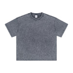Stone Wash Heavyweight T Shirt 8oz - FSP-INNBLAC Fashion Apparel