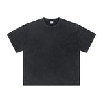Stone Wash Heavyweight T Shirt 8oz - FSP-INNBLAC Fashion Apparel