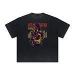 Heavyweight Streetwear Cartoon Graphic Tee