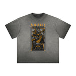 Distressed Streetwear Cartoon Graphic Tee