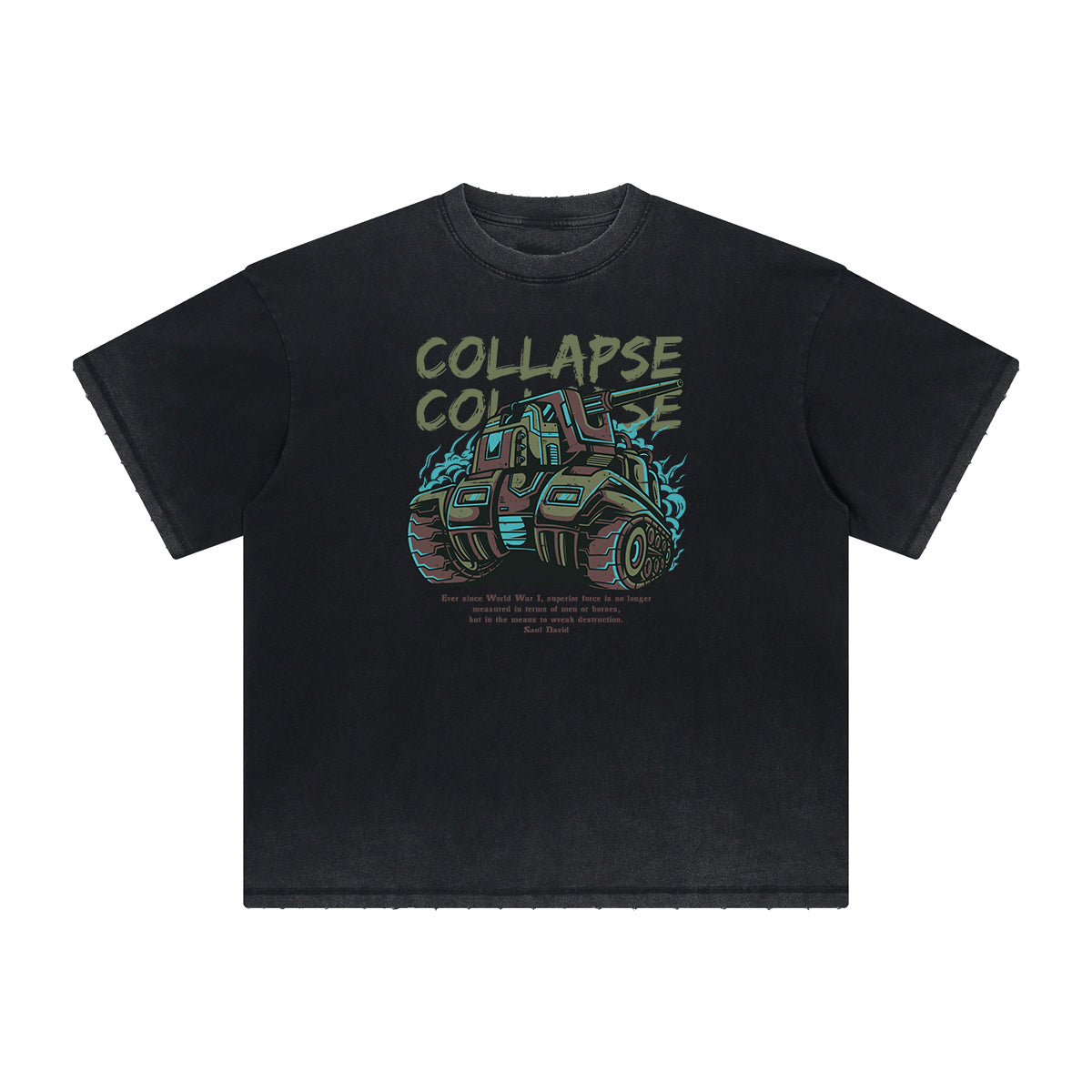 Distressed Punk Monster Graphic Tee