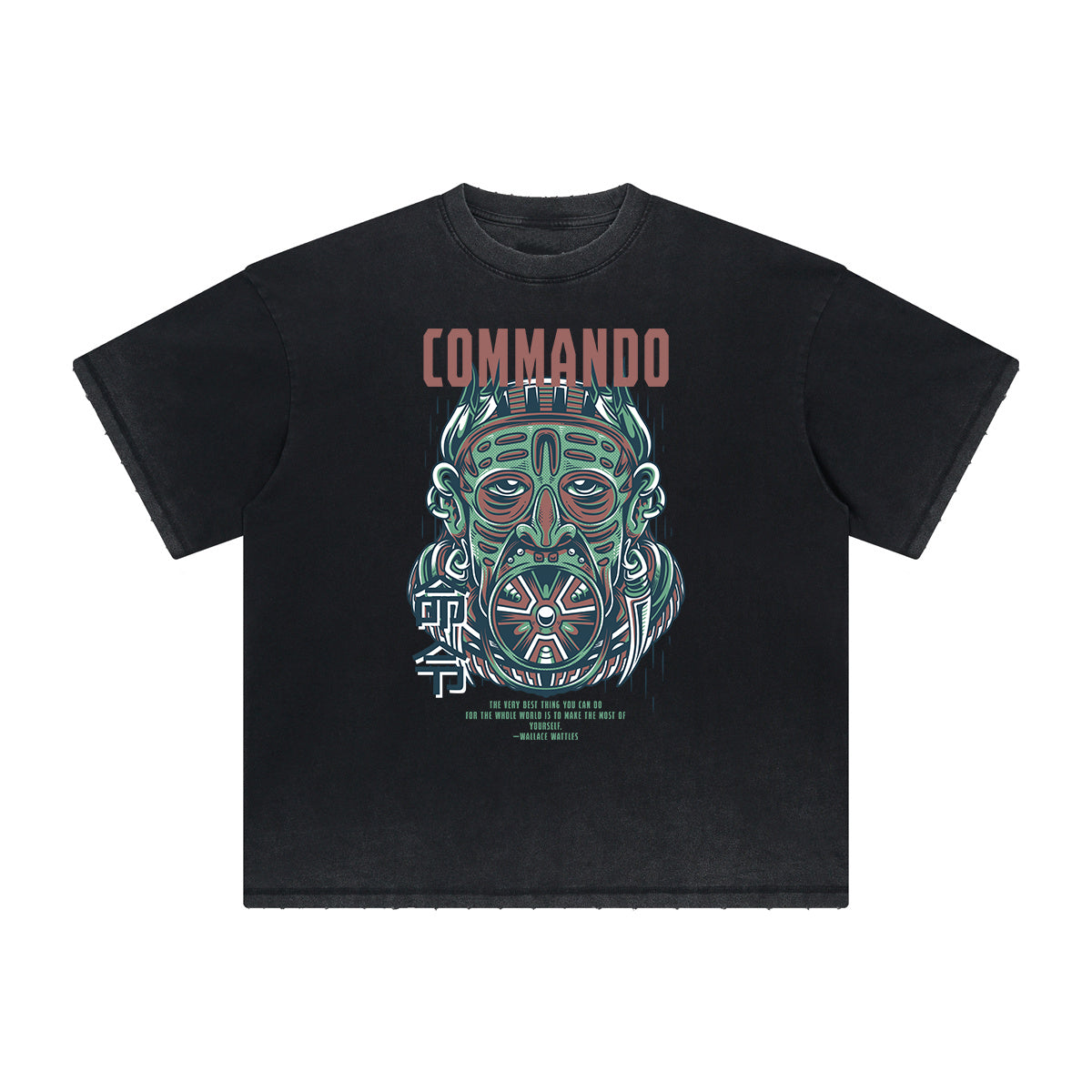 Distressed Punk Monster Graphic Tee