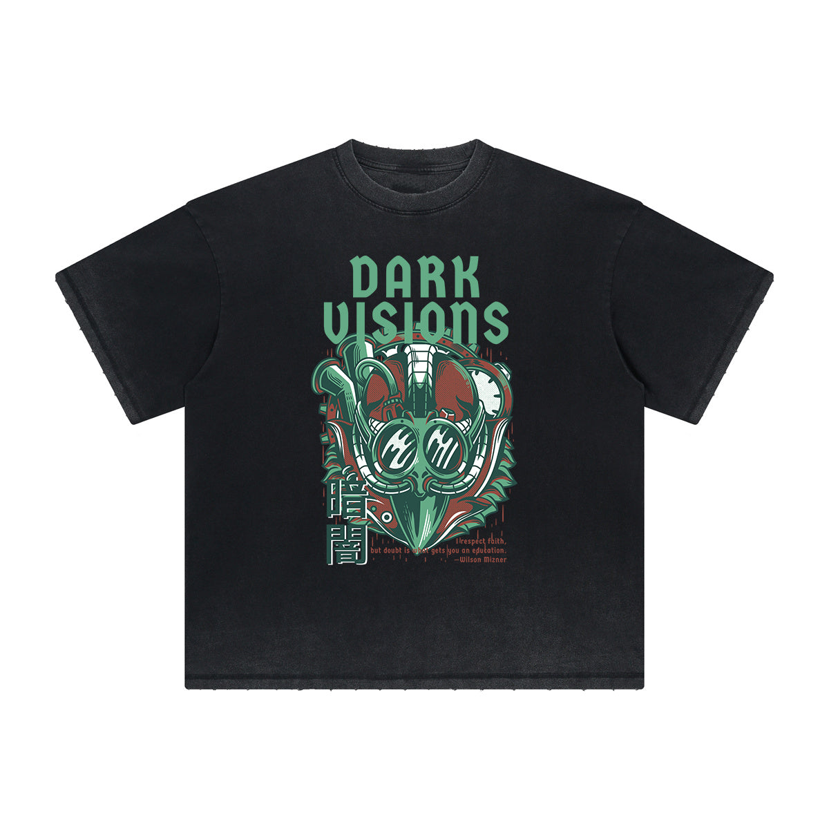 Distressed Punk Monster Graphic Tee