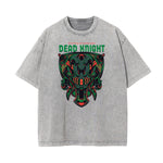 Punk Stone Wash Monster Pattern Tee