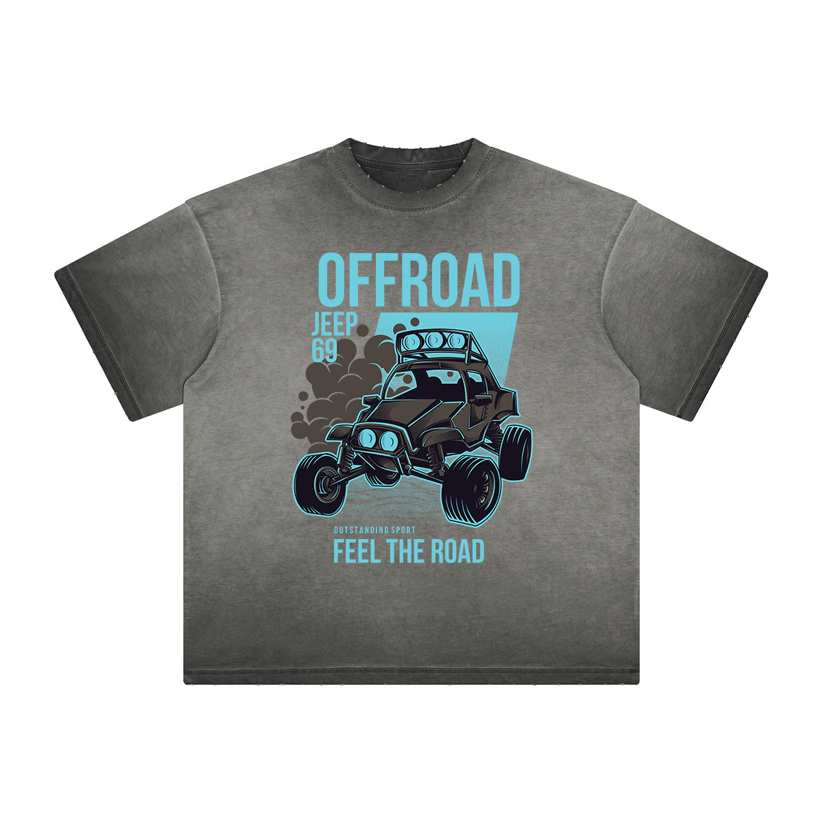 Distressed Steampunk Graphic Tee