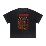 Camiseta gráfica steampunk de peso pesado