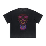 Camiseta gráfica steampunk de peso pesado